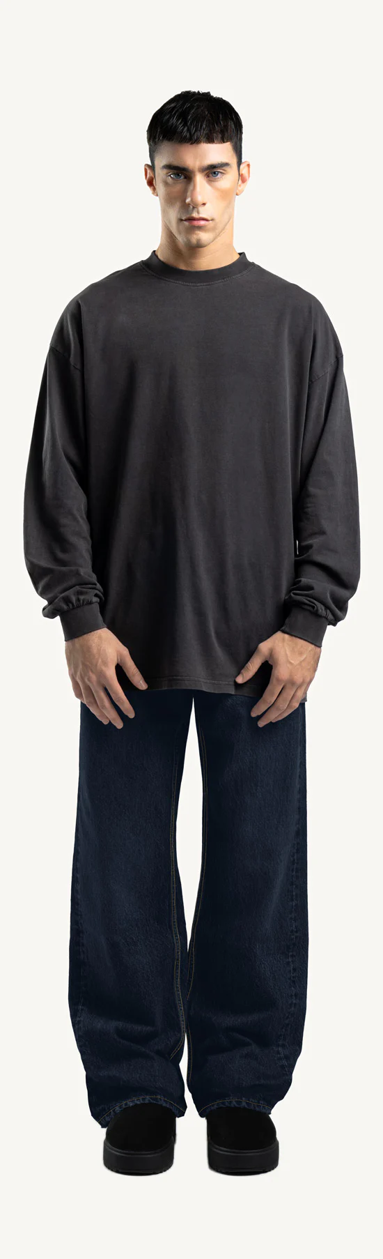 Raw Indigo Loose Fit Jeans