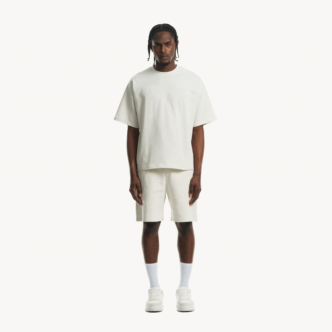 Vintage White Oversized Boxy T-Shirt