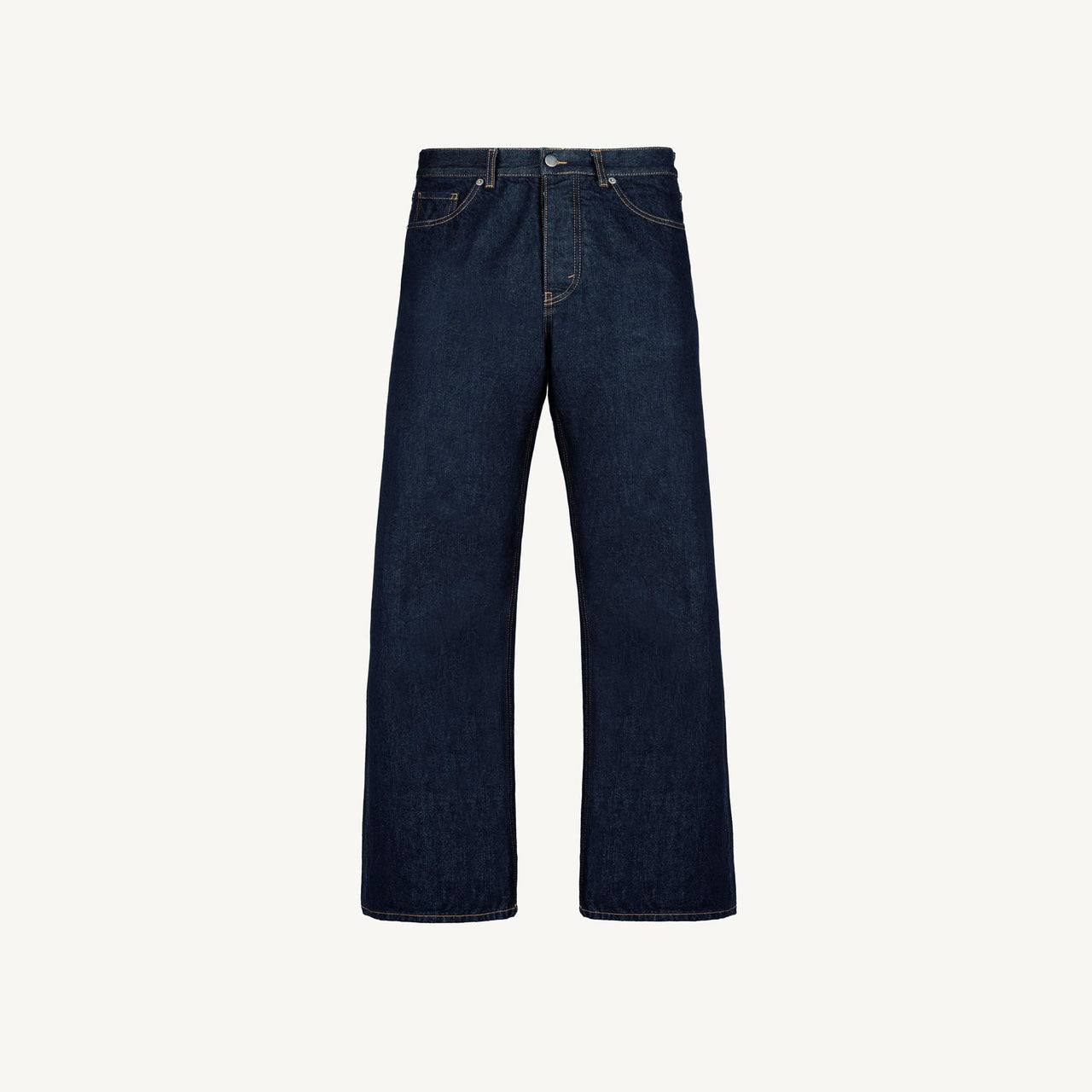 Raw Indigo Loose Fit Jeans