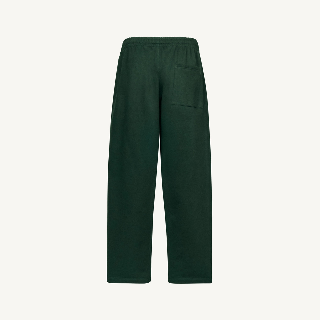Wild Green Straight-Leg Relaxed Sweatpants