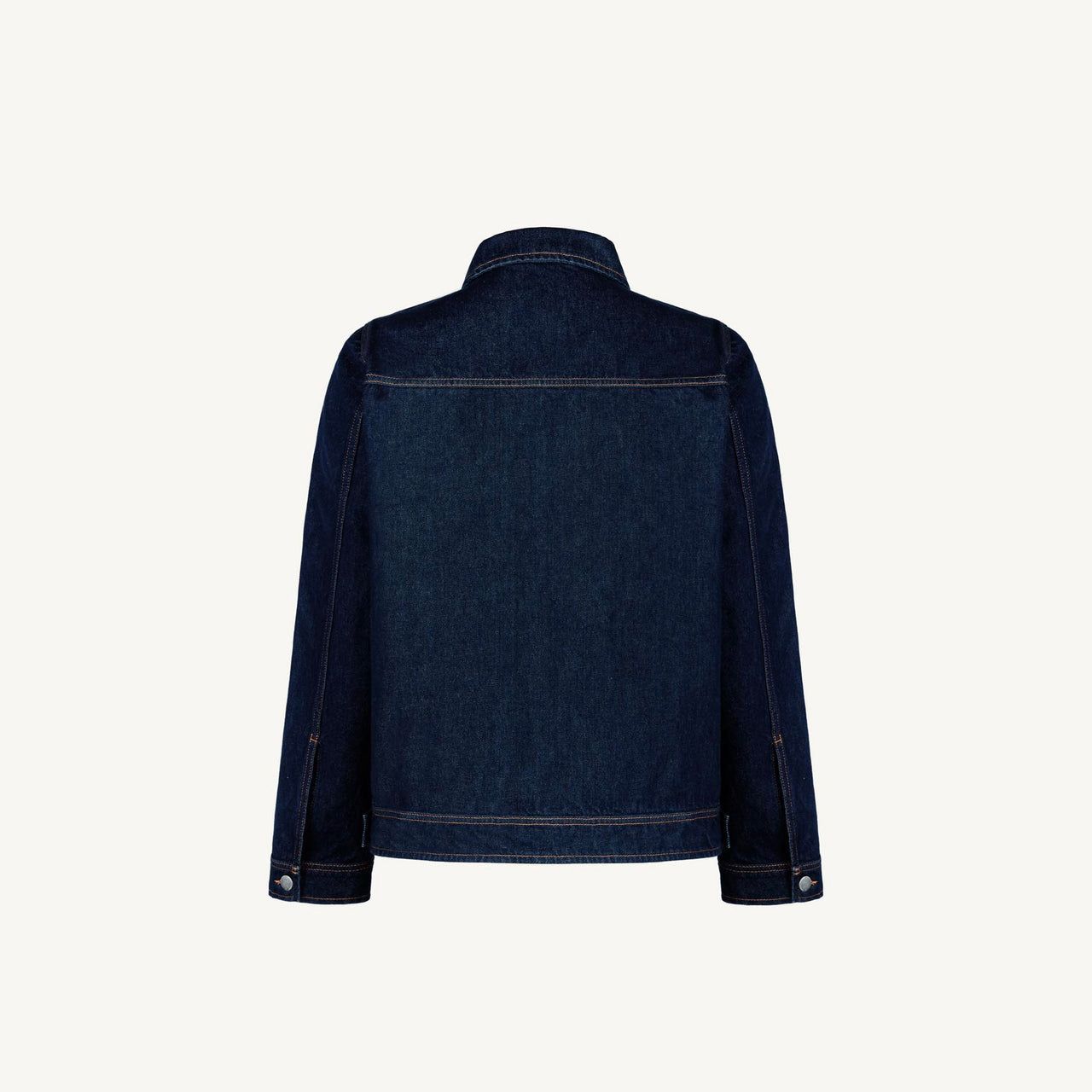 Raw Blue Relaxed Denim Jacket