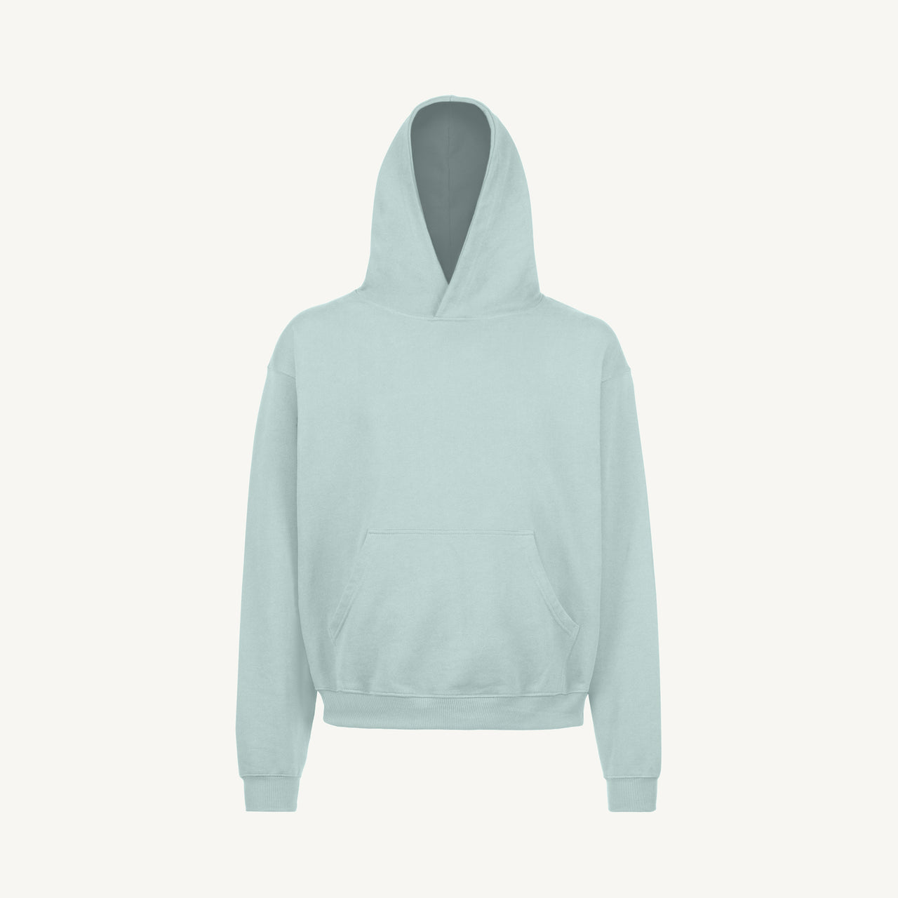 Cold Blue Oversized Hoodie