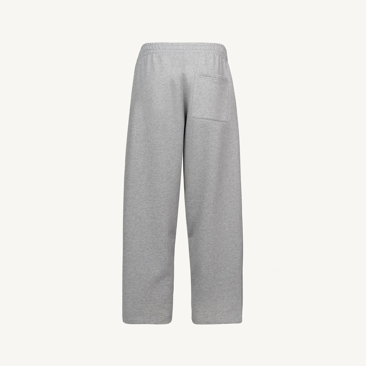 Grey Marl Straight-Leg Relaxed Sweatpants